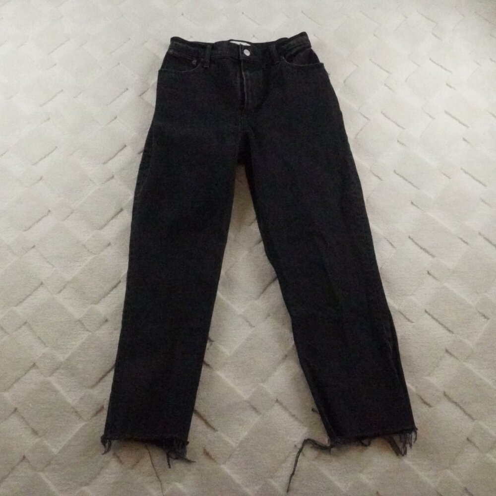 Abercrombie & Fitch Dark Gray Straight Leg Jeans
